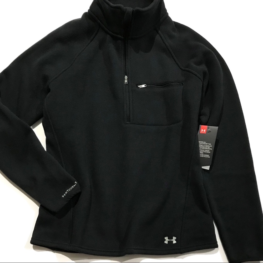 Under Armour Wintersweet 1/2 Zip Sweater Fleece - Picture 5 of 16